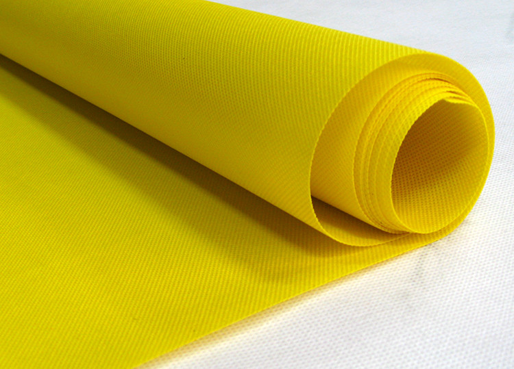 Oeko - Tex Standard Spunbond Nonwoven Fabric زرد بدون پلی پروپیلن بافته شده مواد
